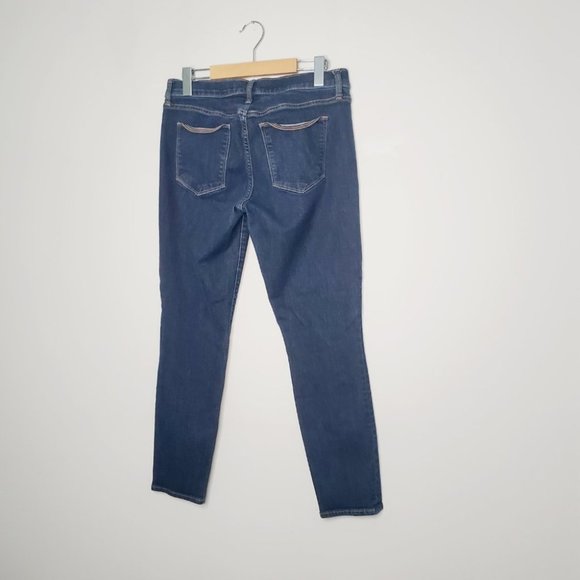 Gap Jeans True Skinny Ankle Mid Rise Classic Dark Wash 28 - Picture 6 of 14